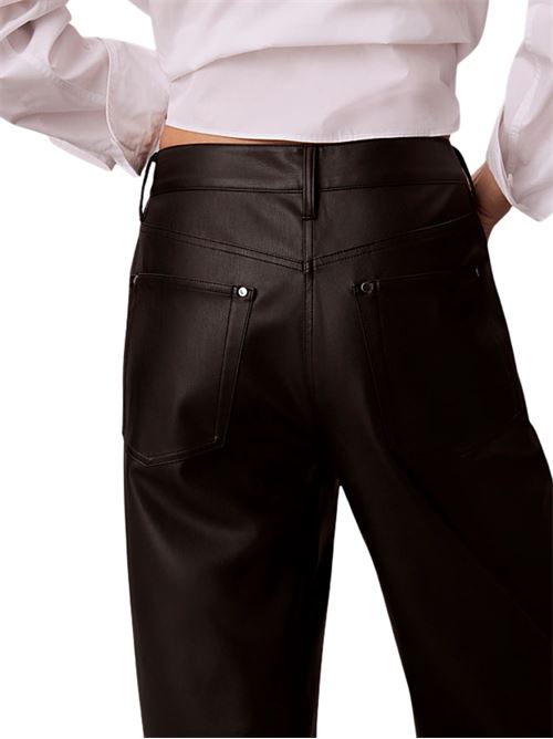 Pantalone in ecopelle Calvin Klein Jeans | LV044D619GUB1